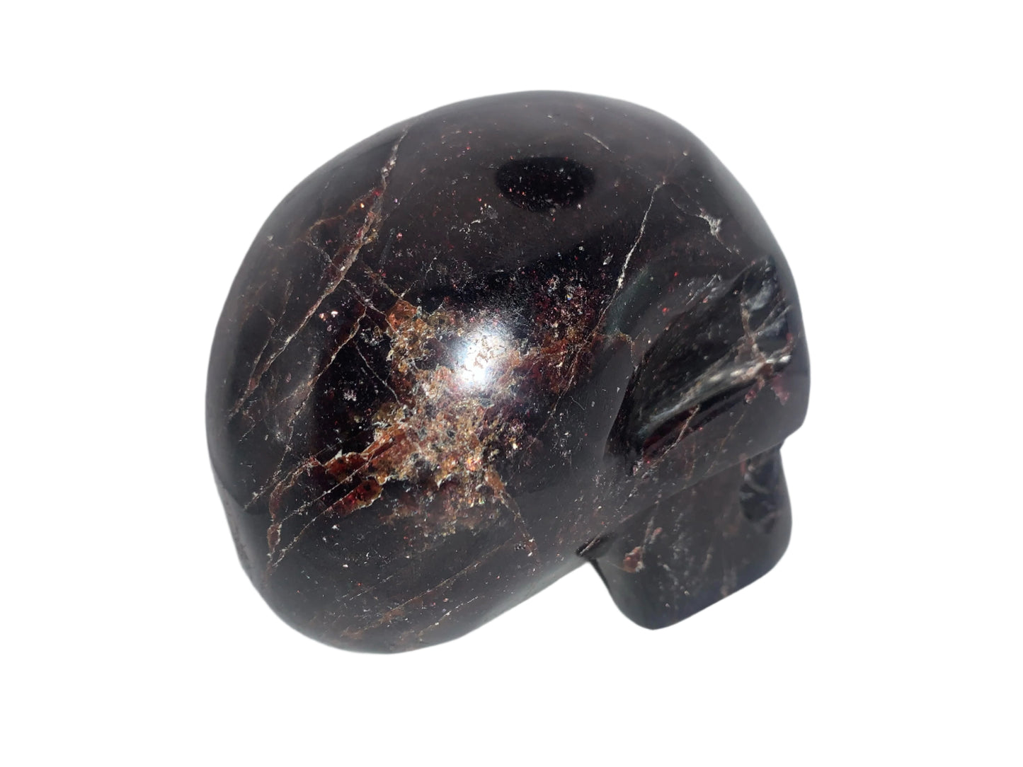 Calavera granate de 5,2"