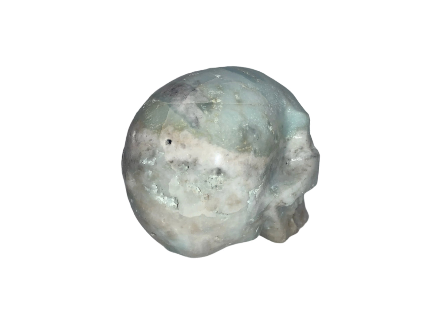 Cráneo de calcita caribeña de 3,7"
