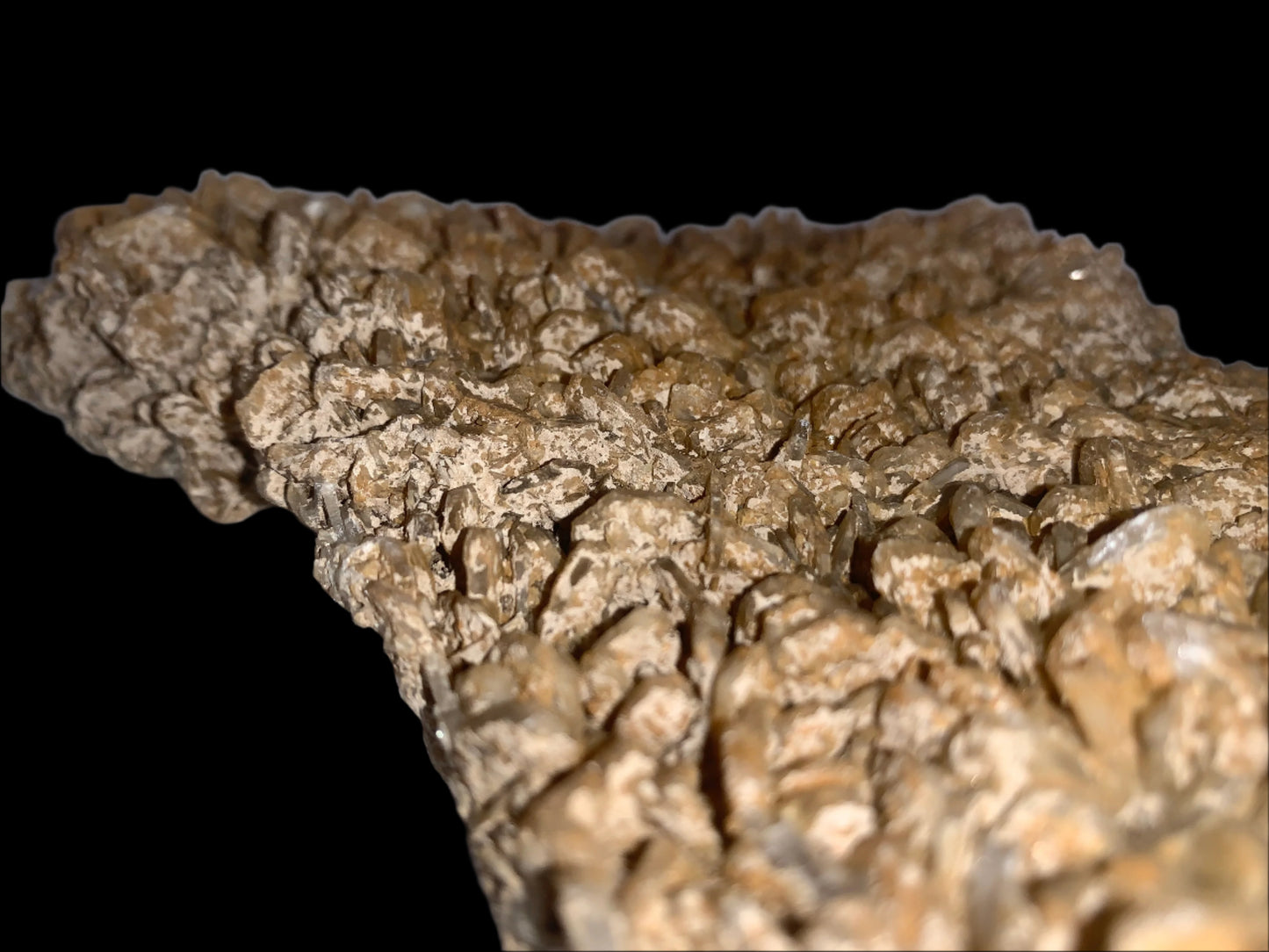 Large Orange & Brown Barite Plate