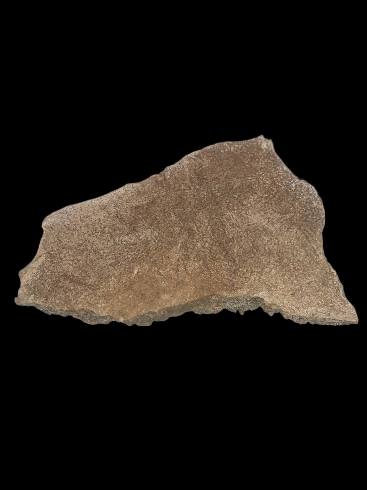 Large Orange & Brown Barite Plate