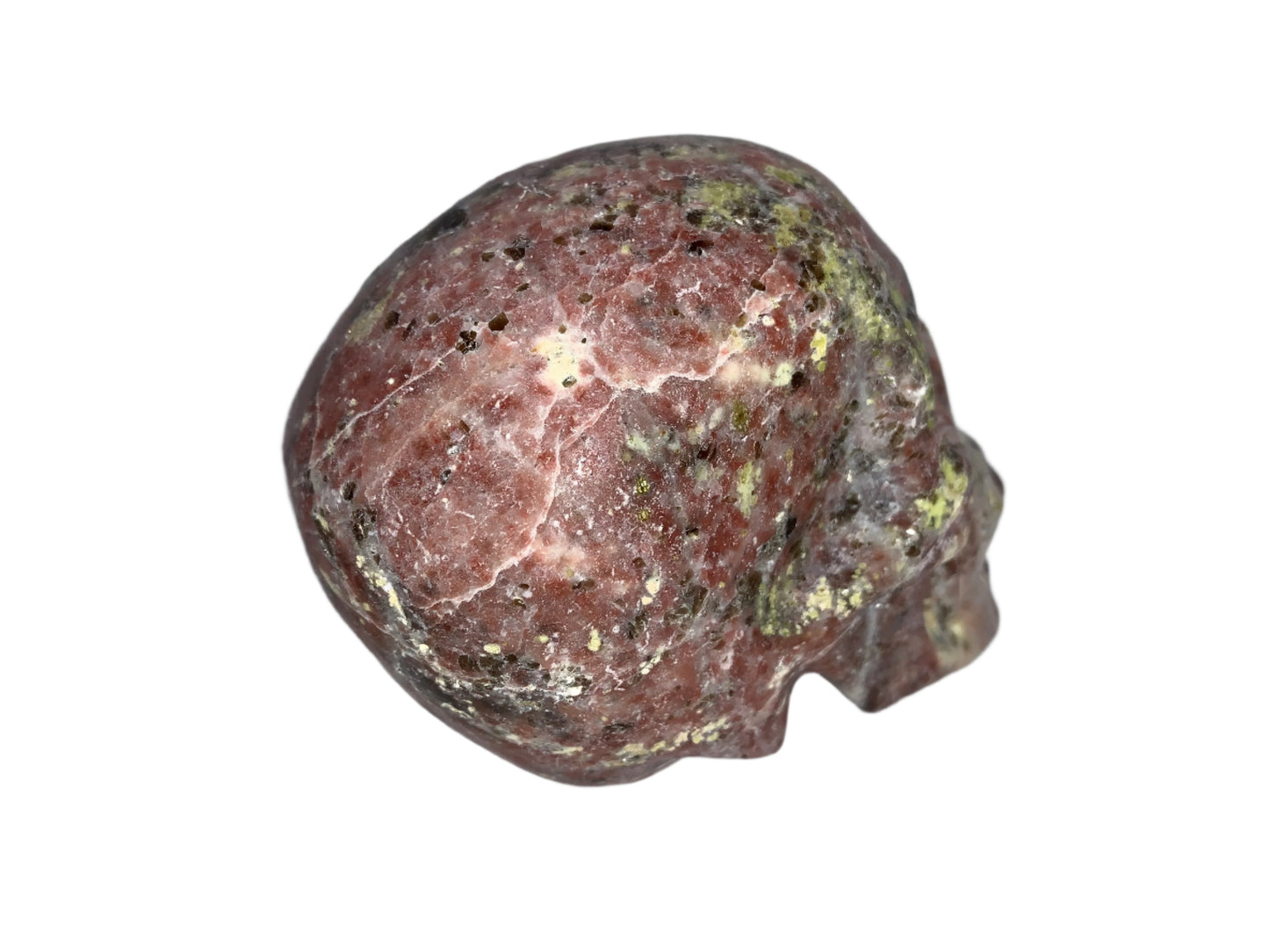 Jaspe de sésamo y flor de durazno de 4,4"