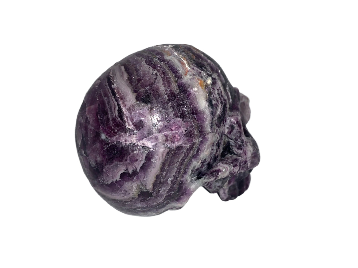 4.3" Purple Fluorite Skull
