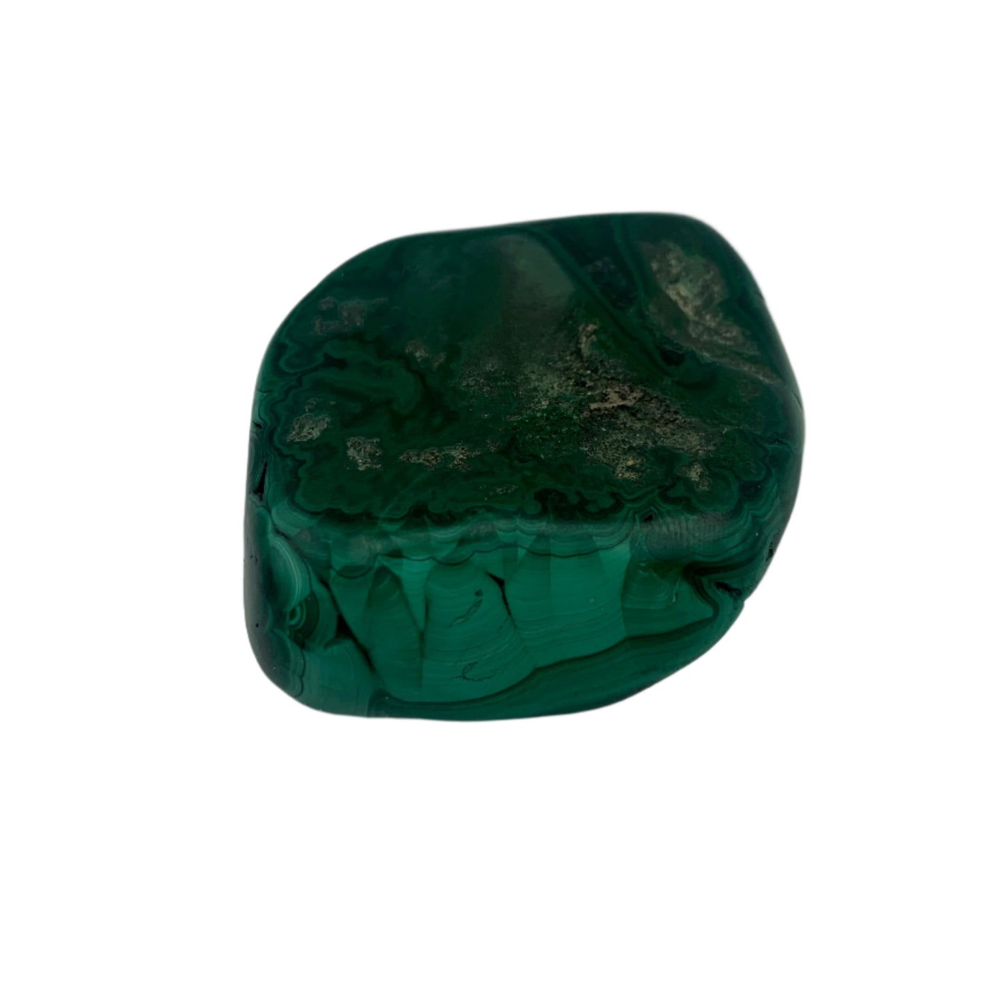 Piedra de forma libre de malaquita de 93 g
