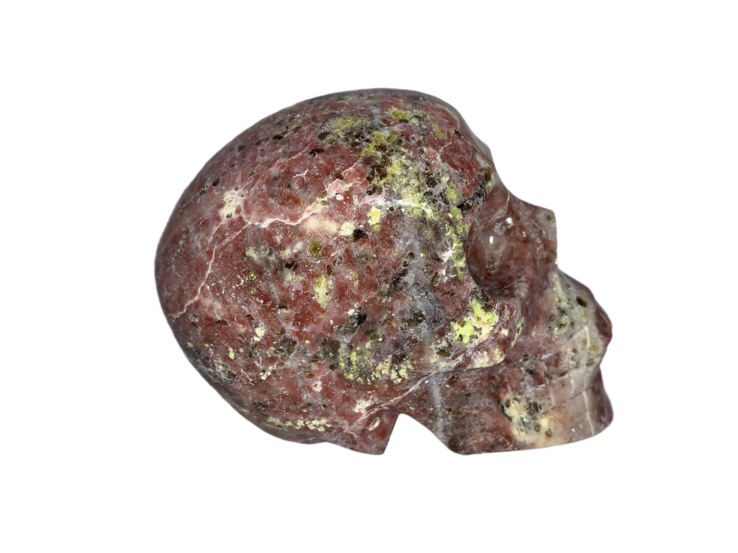 Jaspe de sésamo y flor de durazno de 4,4"