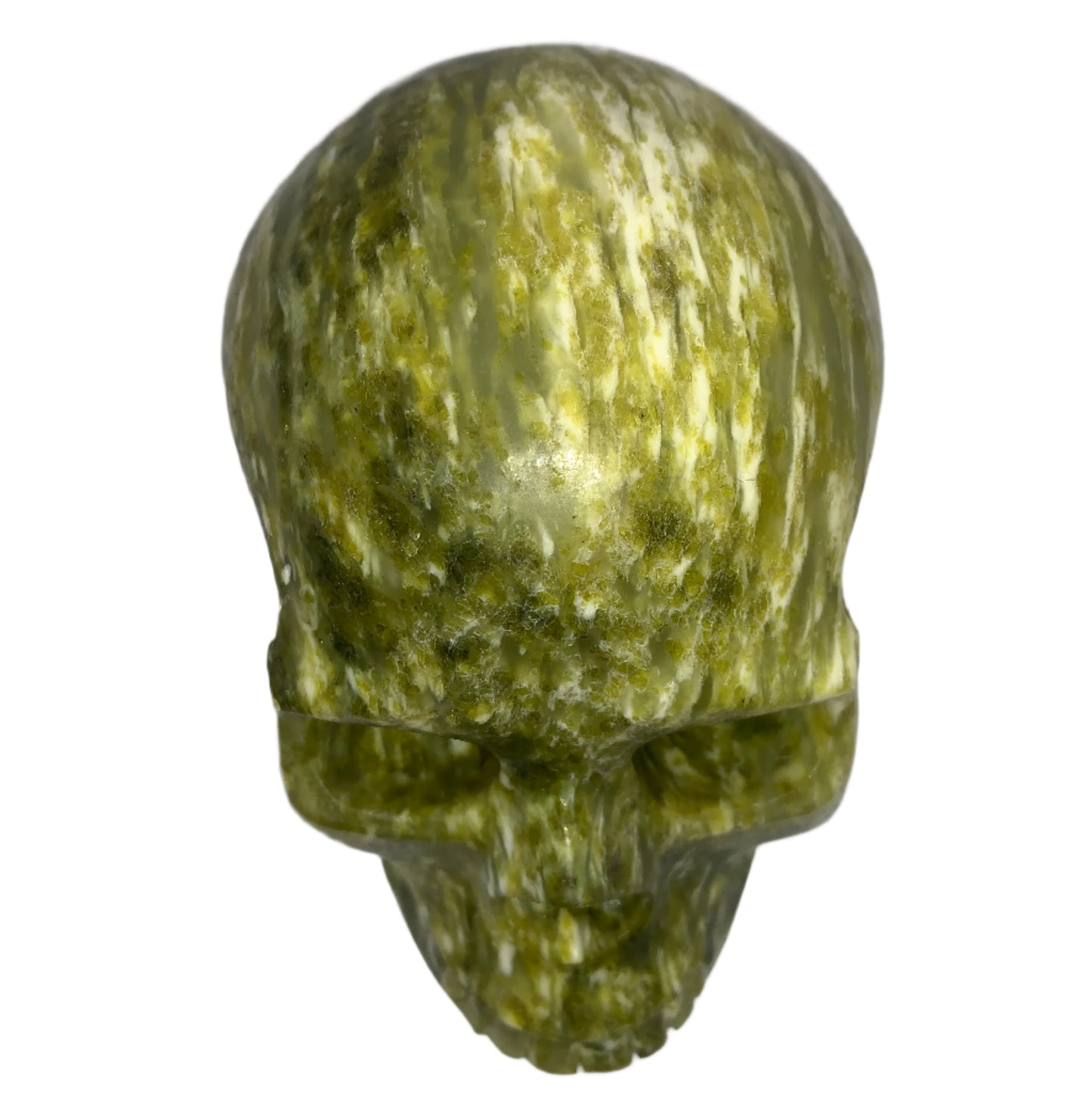 5.3" Serpentine Marble Skull