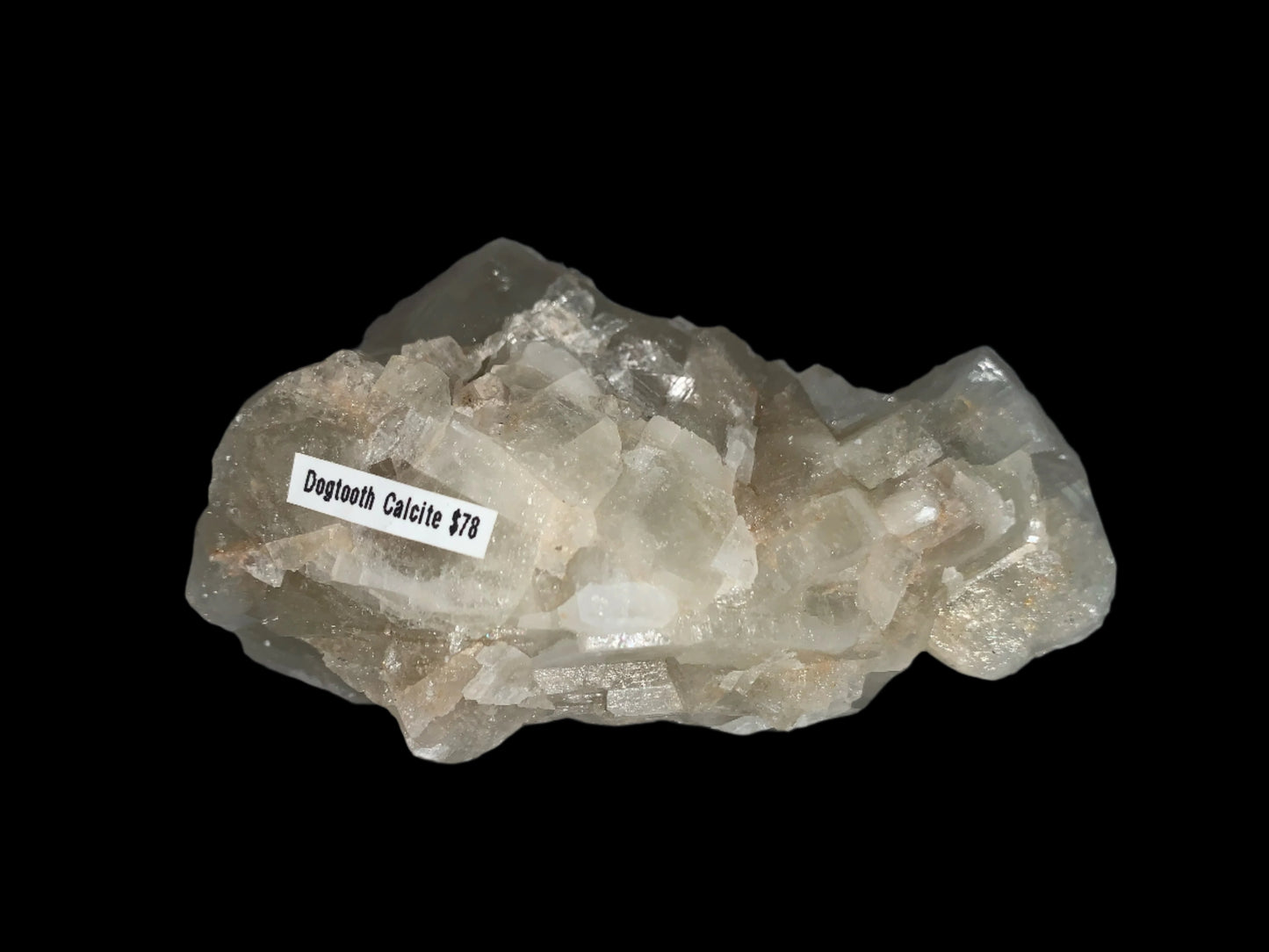 Dogtooth Calcite Cluster