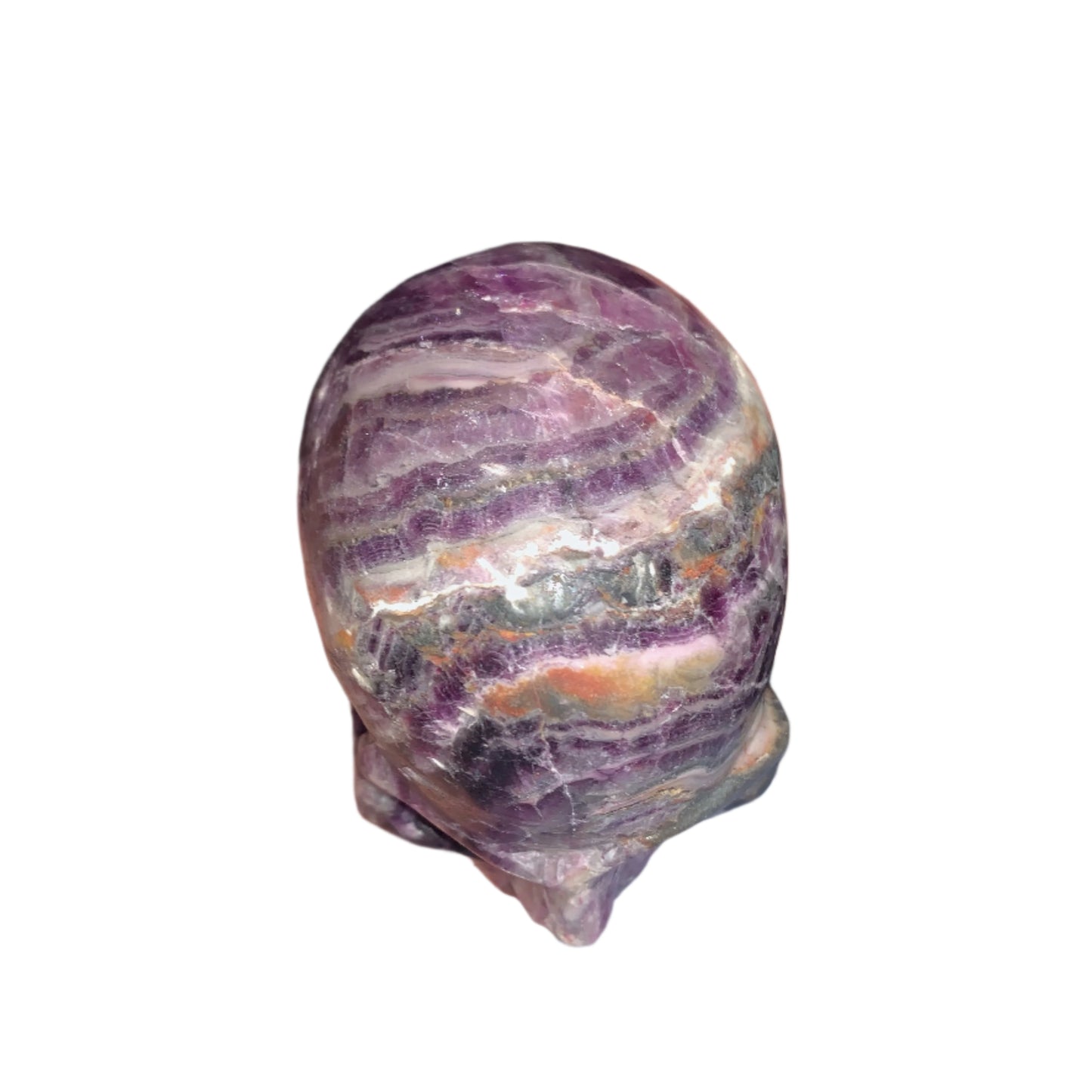 4.3" Purple Fluorite Skull