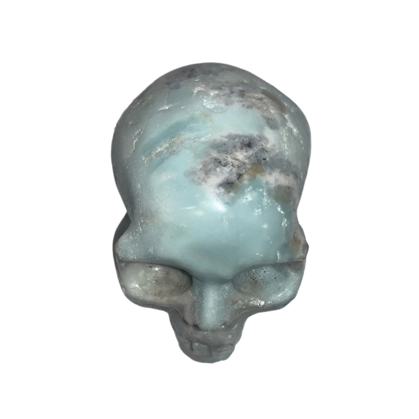 Cráneo de calcita caribeña de 3,7"