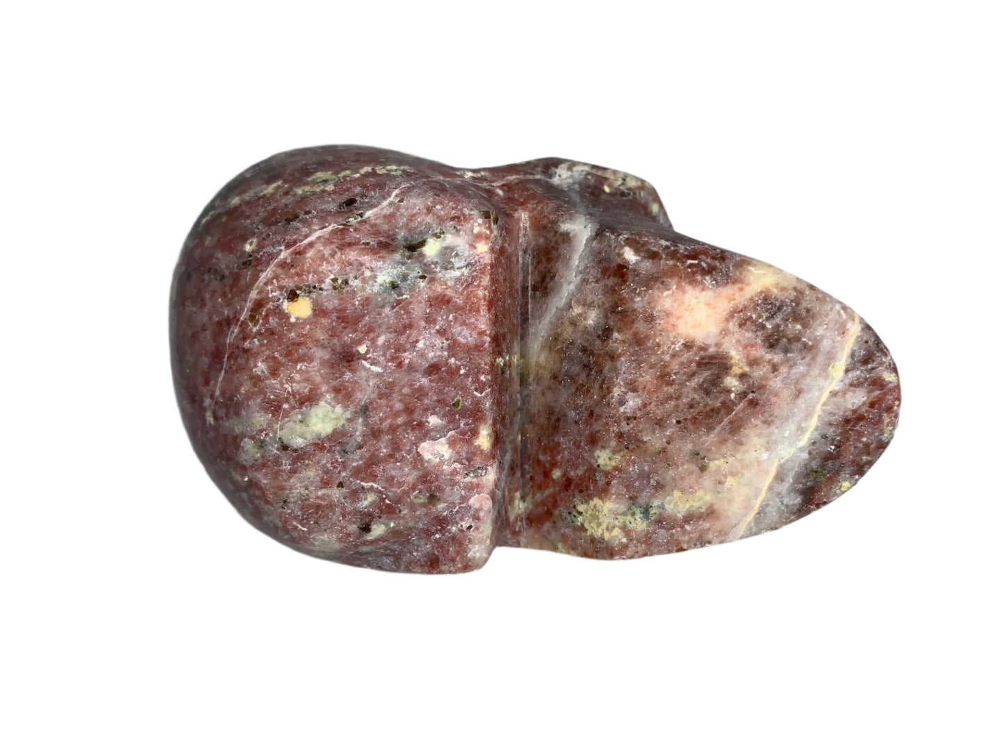 Jaspe de sésamo y flor de durazno de 4,4"